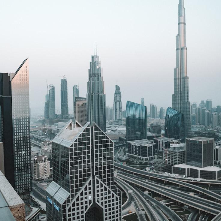 City skyline in Brighton, United Kingdom